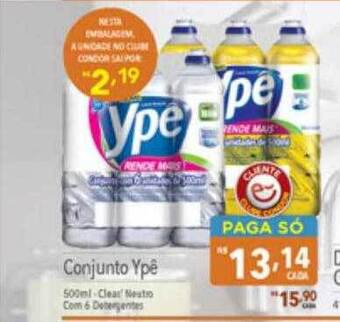 Supermercados Condor Conjunto ypê oferta