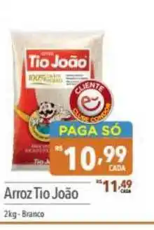 Supermercados Condor Arroz Tio João Branco 2kg oferta