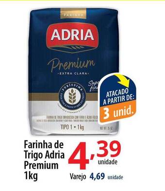 Akki Atacadista Farinha de trigo adria premium oferta