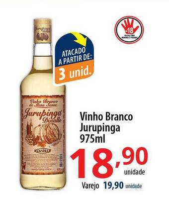 Akki Atacadista Vinho branco jurupinga oferta