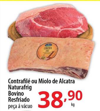 Akki Atacadista Contrafilé ou miolo de alcatra naturafrig bovino resfriado oferta