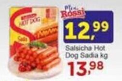 Rossi Supermercado Salsicha Hot Dog Sadia 1kg oferta