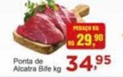 Rossi Supermercado Ponta de Alcatra Bife 1kg oferta