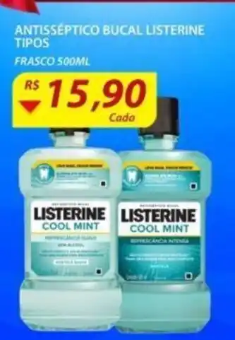 Assaí Atacadista Antisseptico bucal Listerine 500ml oferta