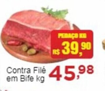 Rossi Supermercado Contra File em Bife 1kg oferta