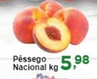 Rossi Supermercado Pessego Nacional 1kg oferta