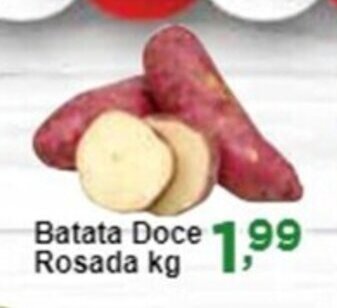 Rossi Supermercado Batata Doce Rosada 1kg oferta