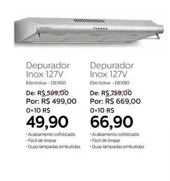 Grupo Formosa Depurador Inox 127v Electrolux oferta