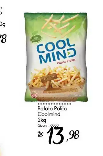 Giassi Supermercados Batata Palito Coolmind 2kg oferta