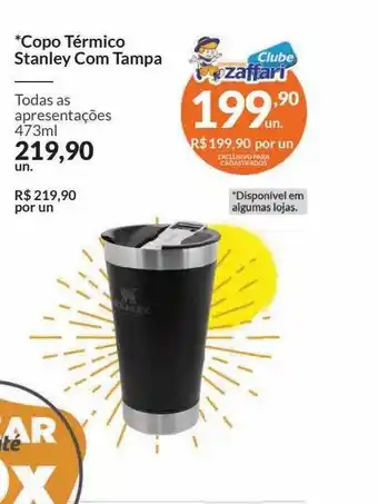 Zaffari Copo térmico stanley com tampa oferta