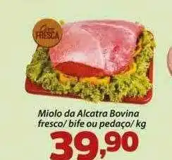 Confiança Supermercados Miolo da alcatra bovina fresco bife ou pedaço oferta
