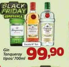 Confiança Supermercados Gin tanqueray tipos oferta