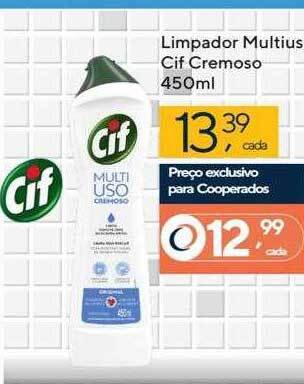 Coop Limpador multiuso cif cremoso oferta