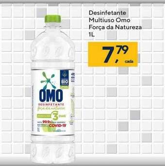 Coop Desinfetante multiuso omo força da natureza oferta
