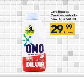 Coop Lava roupas omo concentrado para diluir oferta