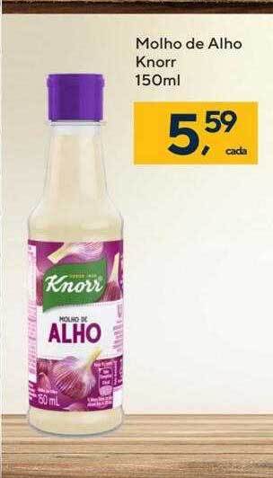 Coop Molho de alho knorr oferta