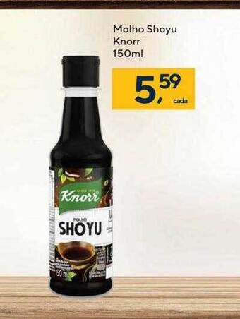 Molho shoyu knorr
