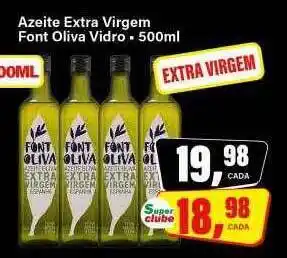 Rede Supermarket Azeite extra virgme font olvia vidro oferta