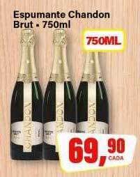 Rede Supermarket Espumante chandon brut oferta