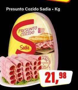 Rede Supermarket Presunto cozido sadia kg oferta