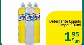 Tenda Atacado Detergente líquido limpol 500ml oferta