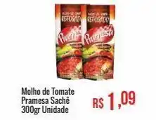Mart Minas Molho de tomate pramesa 300g oferta