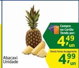 Tenda Atacado Abacaxi unidade oferta