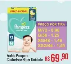 Mart Minas Fraldas pampers oferta