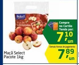 Tenda Atacado Maçã select pacote 1kg oferta