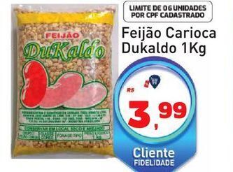 Tonin Superatacado Feijão carioca dukaldo 1kg oferta