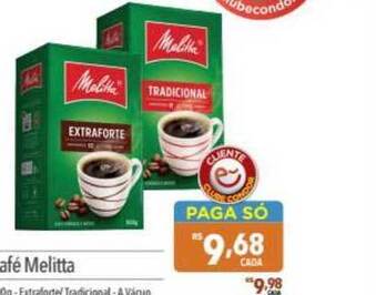 Supermercados Condor Café Melitta oferta