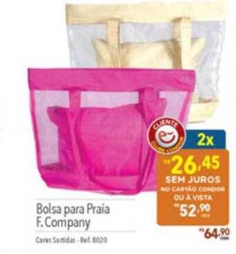 Bolsa para praia f company