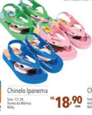 Supermercados Condor Chinelo ipanema oferta