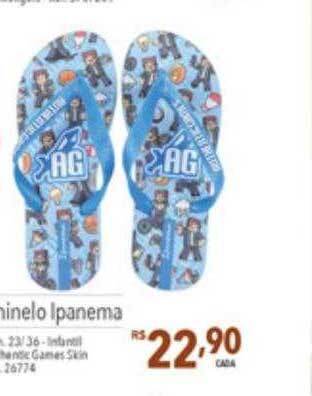 Chinelo ipanema