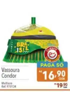 Supermercados Condor Vassoura condor oferta