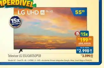 Supermercados Condor Televisor lg 55uq8050psb oferta