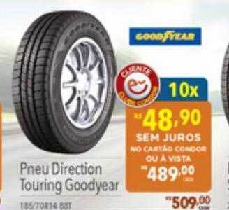 Supermercados Condor Pneu direction touring goodyear oferta