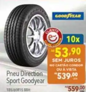 Supermercados Condor Pneu direction sport goodyear oferta