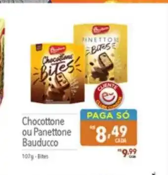 Chocottone ou panettone baudduco