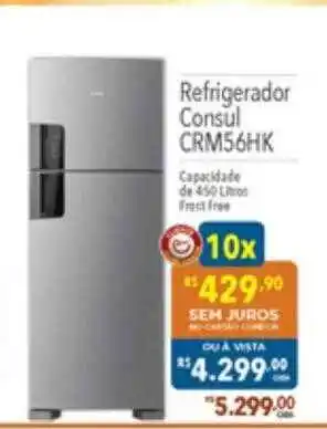 Supermercados Condor Refrigerador consul crm56hk oferta