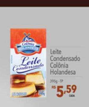 Supermercados Condor Leite condensado colônia holandesa oferta
