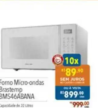 Supermercados Condor Forno micro-ondas brastemp bms46abana oferta