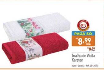 Supermercados Condor Toalha de visita karsten oferta