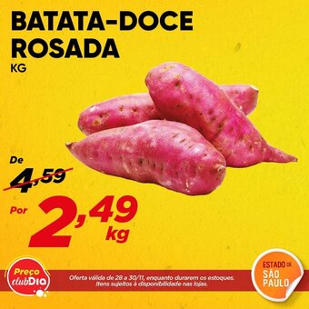 Dia Batata Doce Rosada 1kg oferta