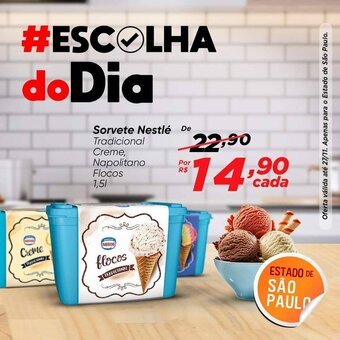 Dia Sorvete Nestle 1.5L oferta