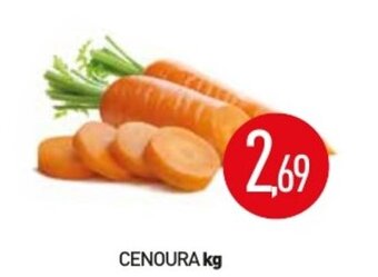 Calvo Atacadista Cenoura 1kg oferta