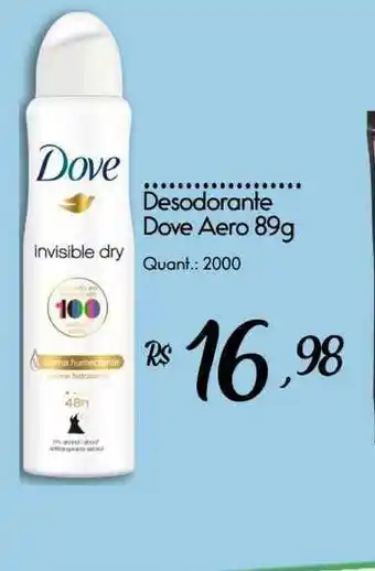 Giassi Supermercados Desodorante Dove Aero 89g oferta