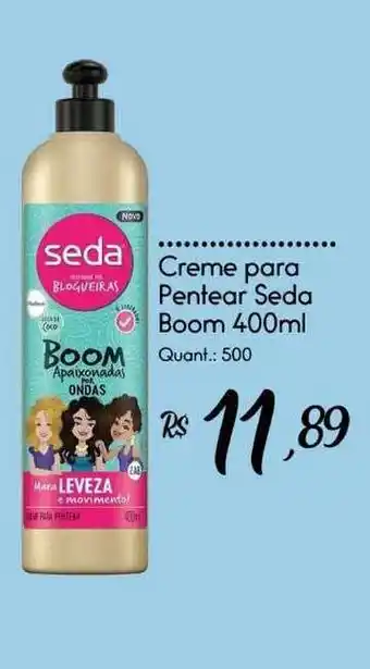 Giassi Supermercados Creme Para Pentear Seda Boom 400ml oferta