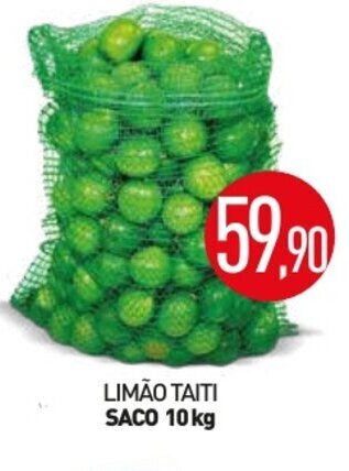 Calvo Atacadista Limao Taiti saco 10kg oferta
