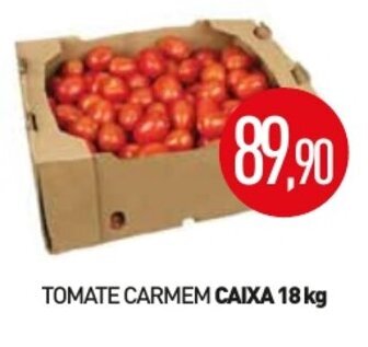 Calvo Atacadista Tomate Carmem caixa 18kg oferta